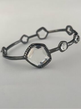 Ippolita Wicked Collection Sterling, Crystal Quartz & Diamond Bracelet